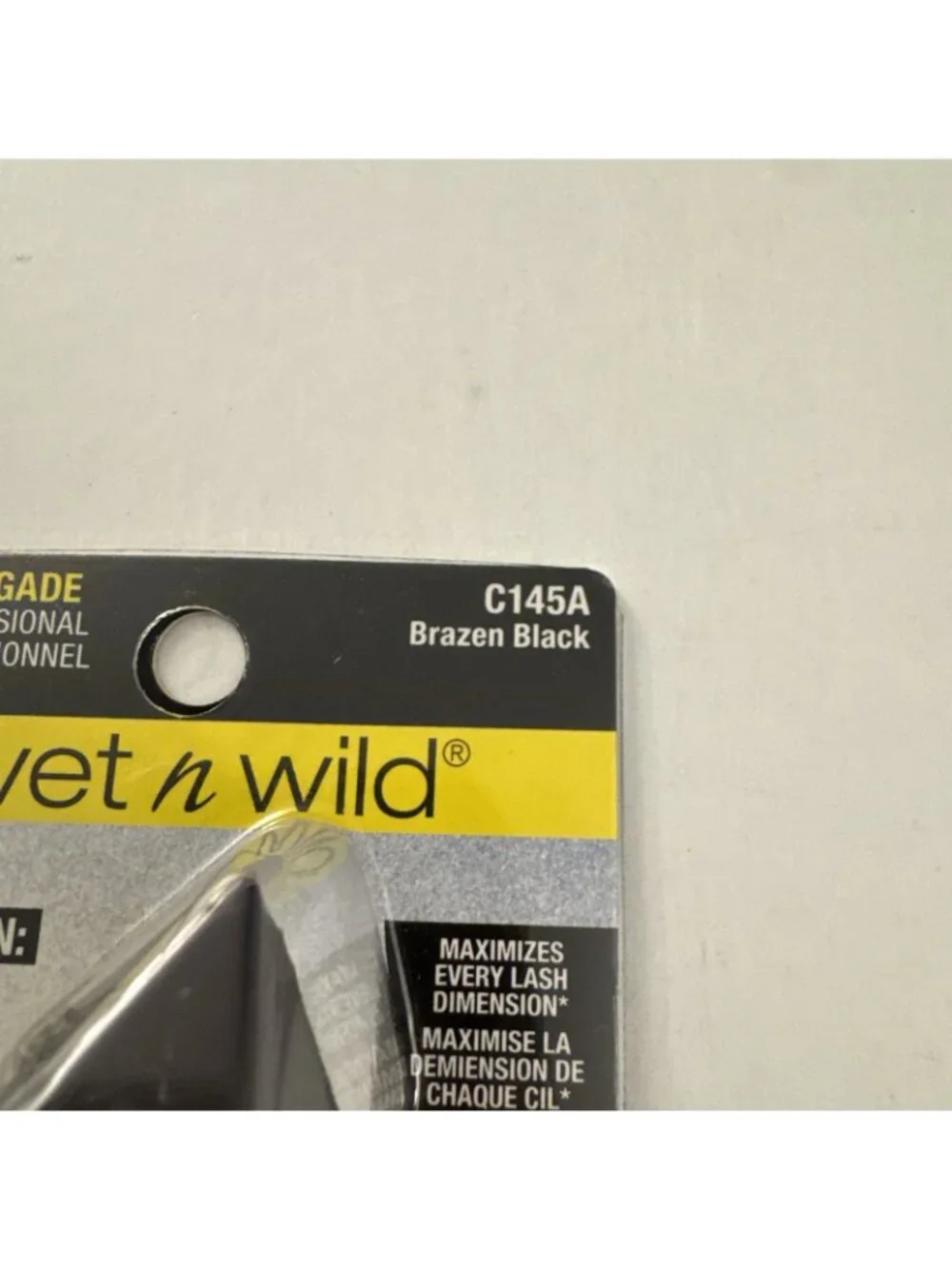 Wet N Wild Lash Renegade Mascara #135A Brazen Black New C16